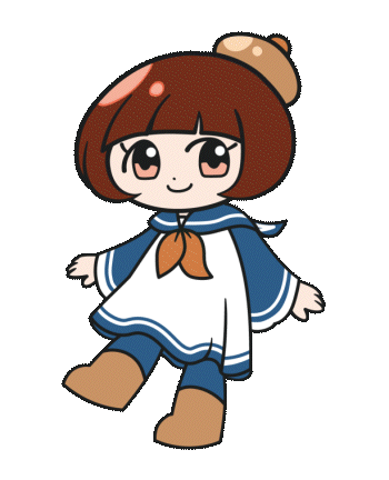 動くノアちゃんのイラスト