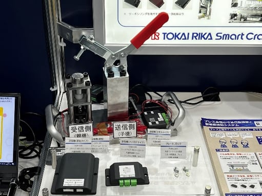 【画像2】圧力異常検知のデモ機