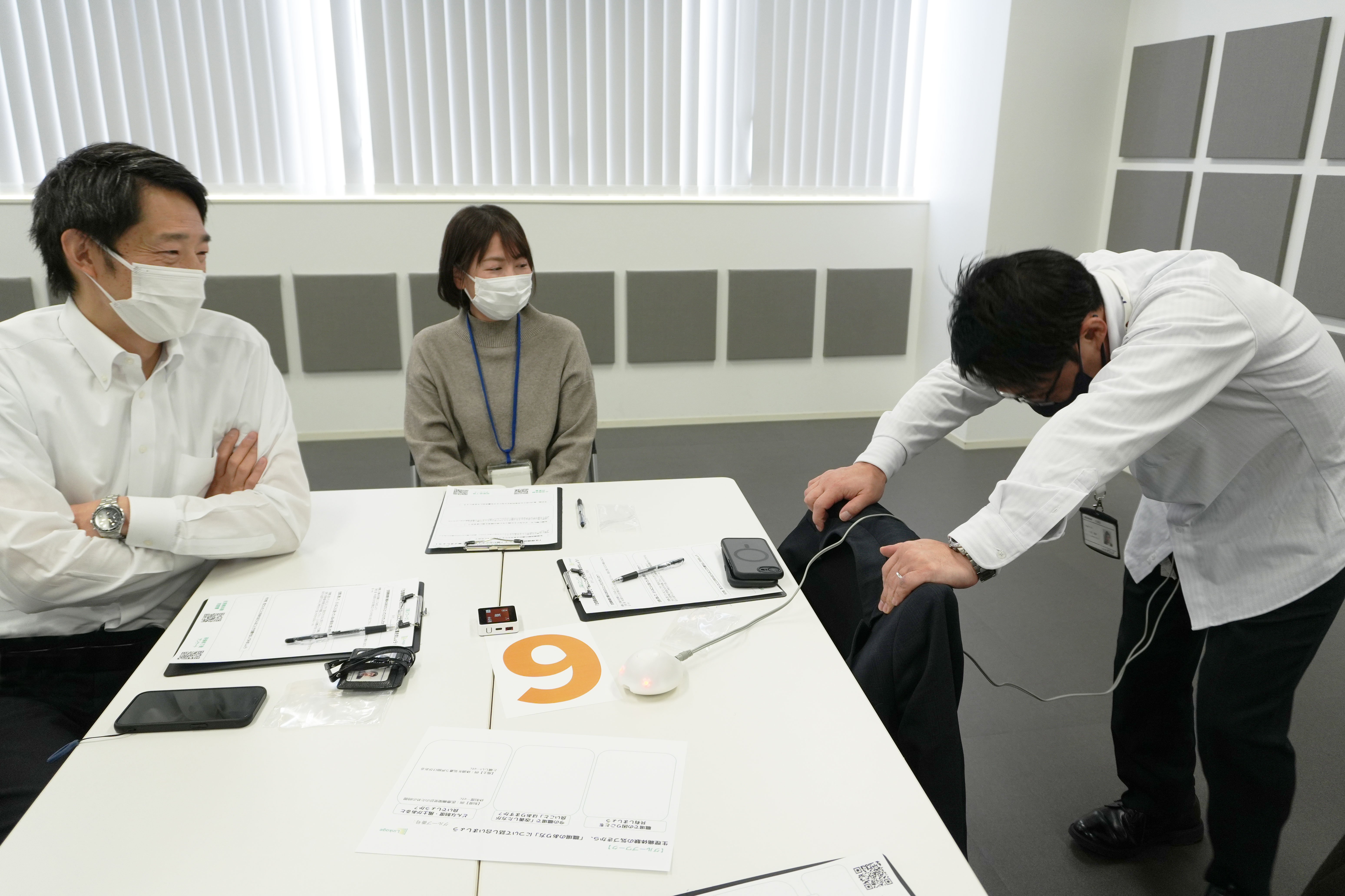 【テクノア】生理痛体験会の様子③