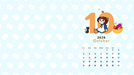 2026カレンダーOctober-3