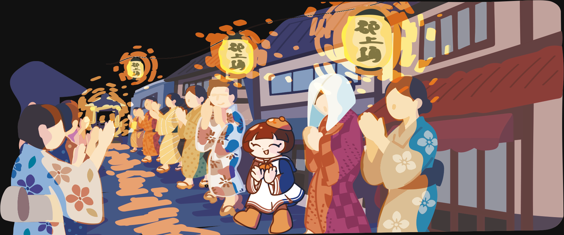 郡上市の郡上踊り