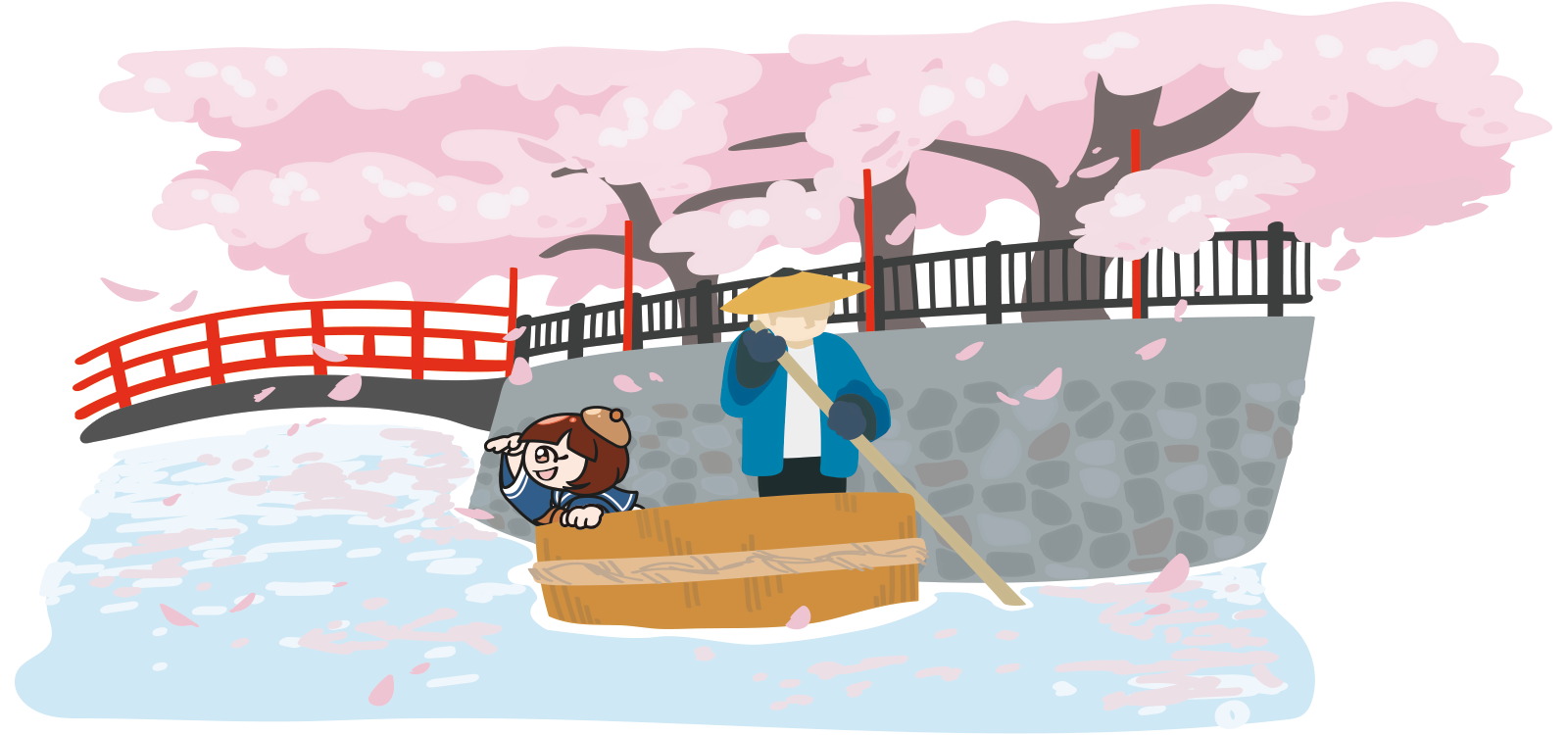 大垣のたらい船
